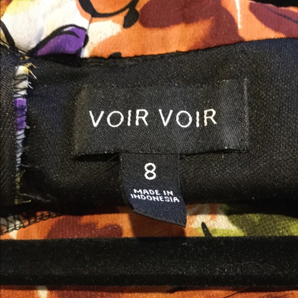 Voir Voir Floral Fit and Flare Dress - Picture 6 of 7